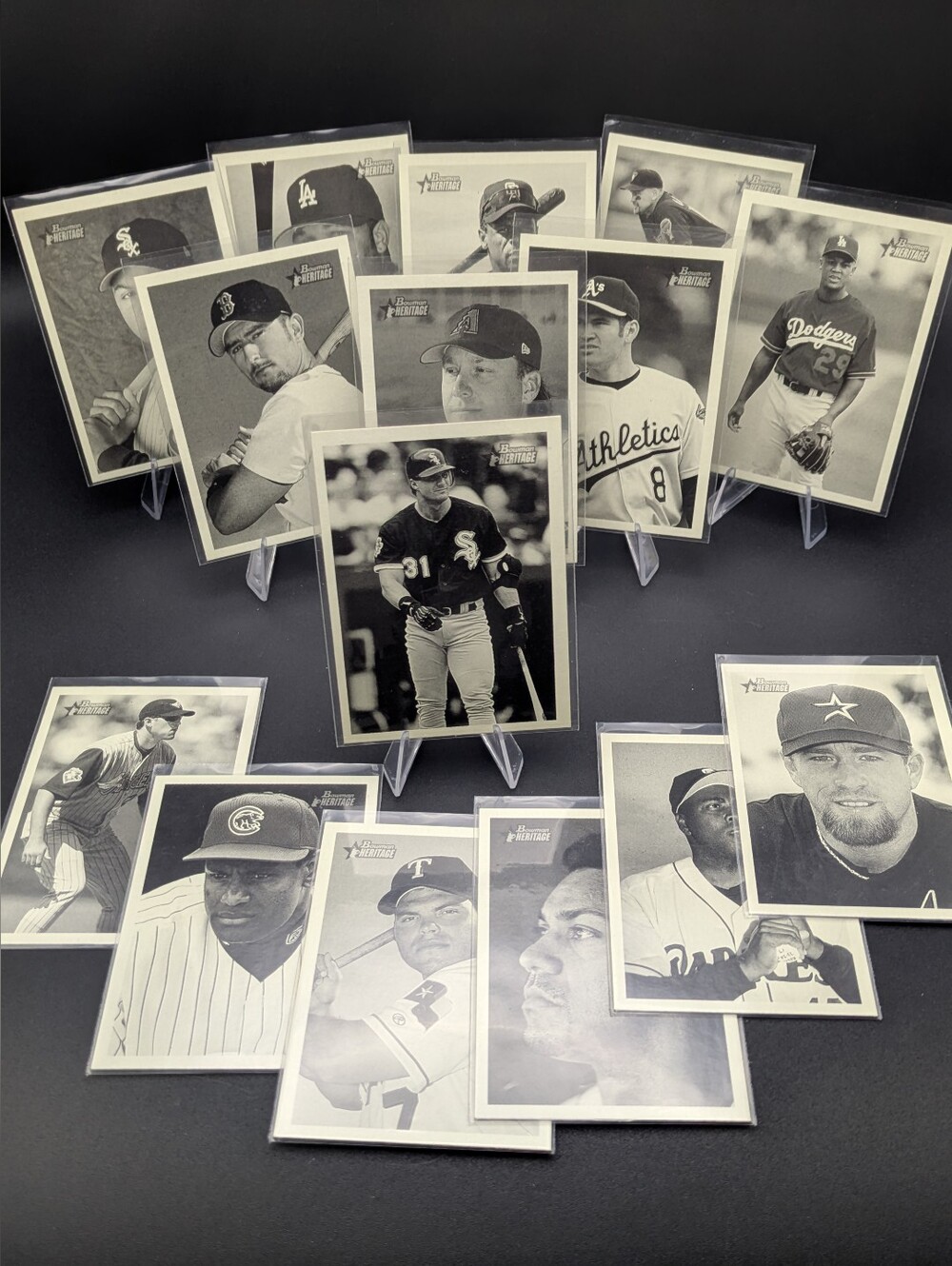 2001 Bowman Heritage SP Short Print Only - Starter Set - No Duplicates Lot x15